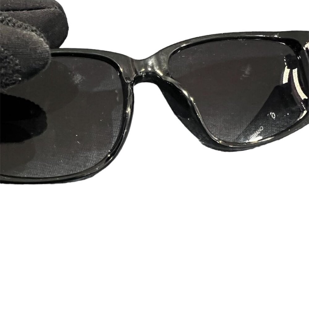 💥AUTHENTIC SUNGLASSES CHANEL 2615 60 17 - 147 BLACK/SILVER - Picture 6 of 12